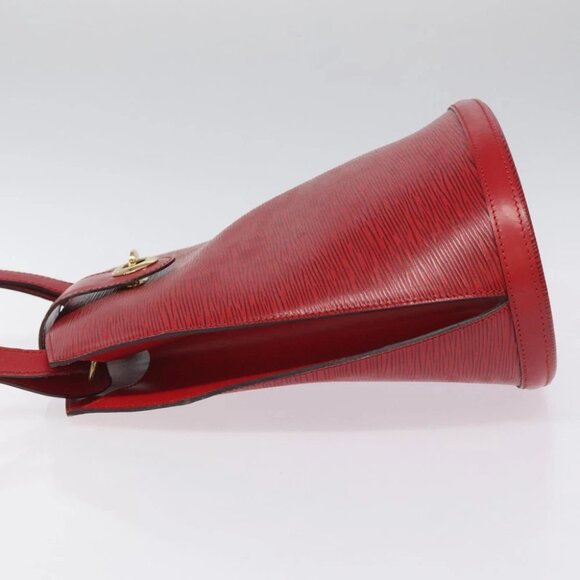LOUIS VUITTON Epi Cluny Shoulder Bag Red M52257 LV Auth 115722 - Picture 7 of 15